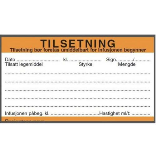 Tilsetningssignatur 49x89 mm 1000 stk 