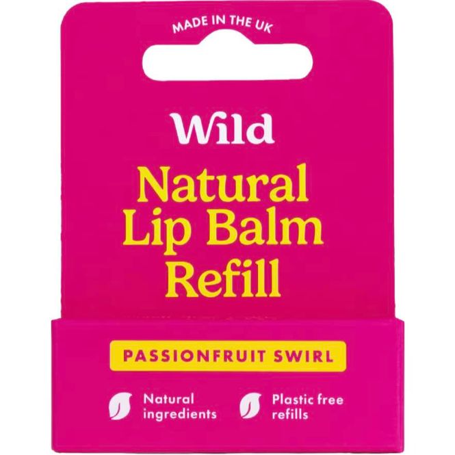 Hovedbilde Wild Lip Balm Passionfruit Swirl Leppepomade Refill 4,5 g 1 stk