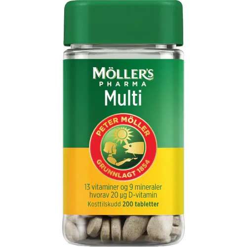 Møllers Pharma Multi Tabletter 200 stk