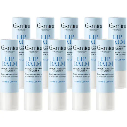 Cosmica Lip Balm Superpack - 10 x 4,6 g